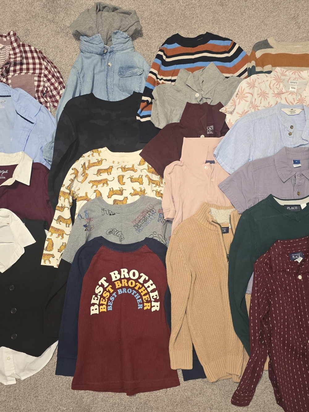 Bulk Toddler Shirts Lot